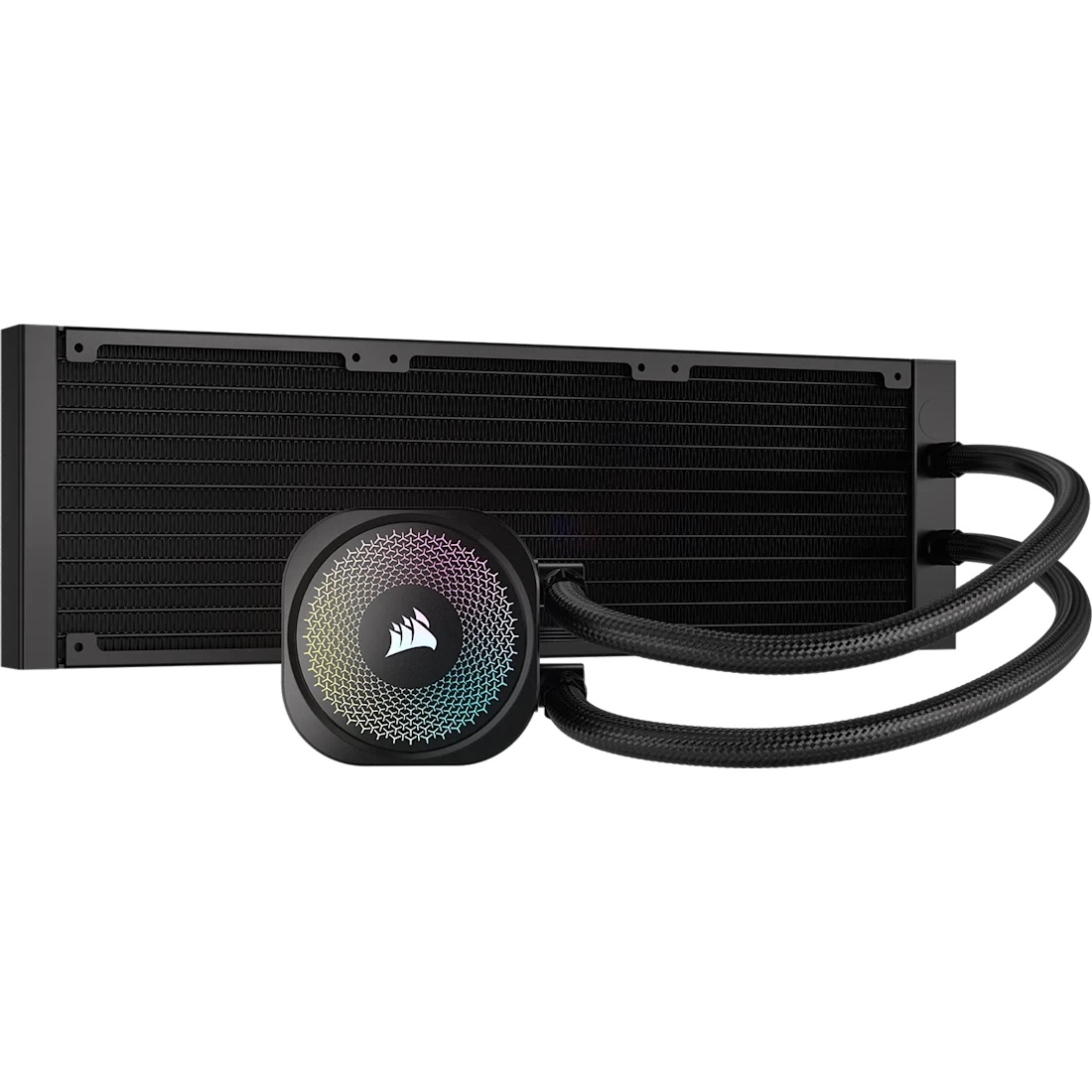 Система жидкостного охлаждения Corsair NAUTILUS 360 ARGB (360mm, Black, ARGB/ Fans: 3x120mm, 72.8CFM