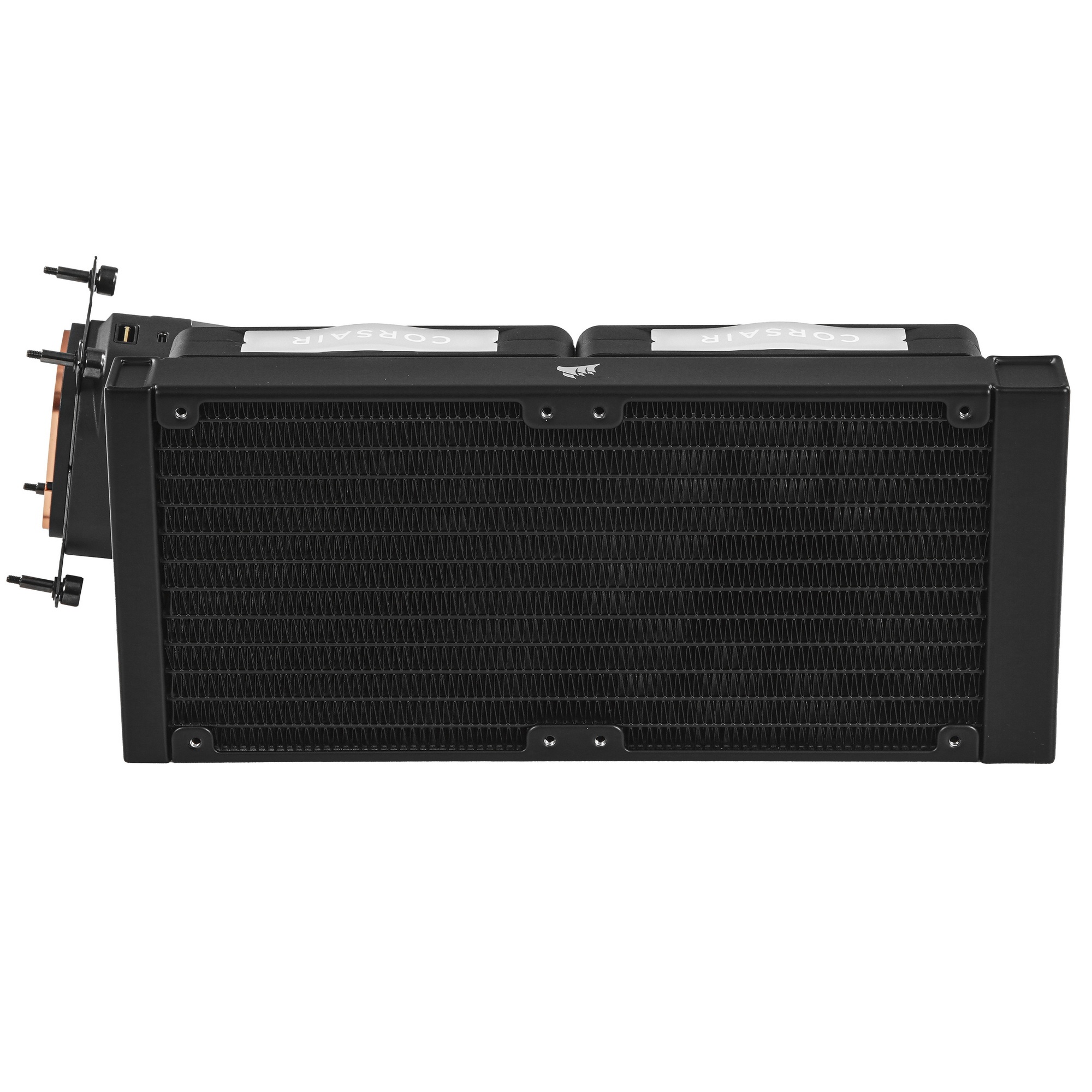 Система жидкостного охлаждения Corsair iCUE LINK TITAN 240 RX LCD (240mm, Black, RGB/ Fans: 2x120mm,