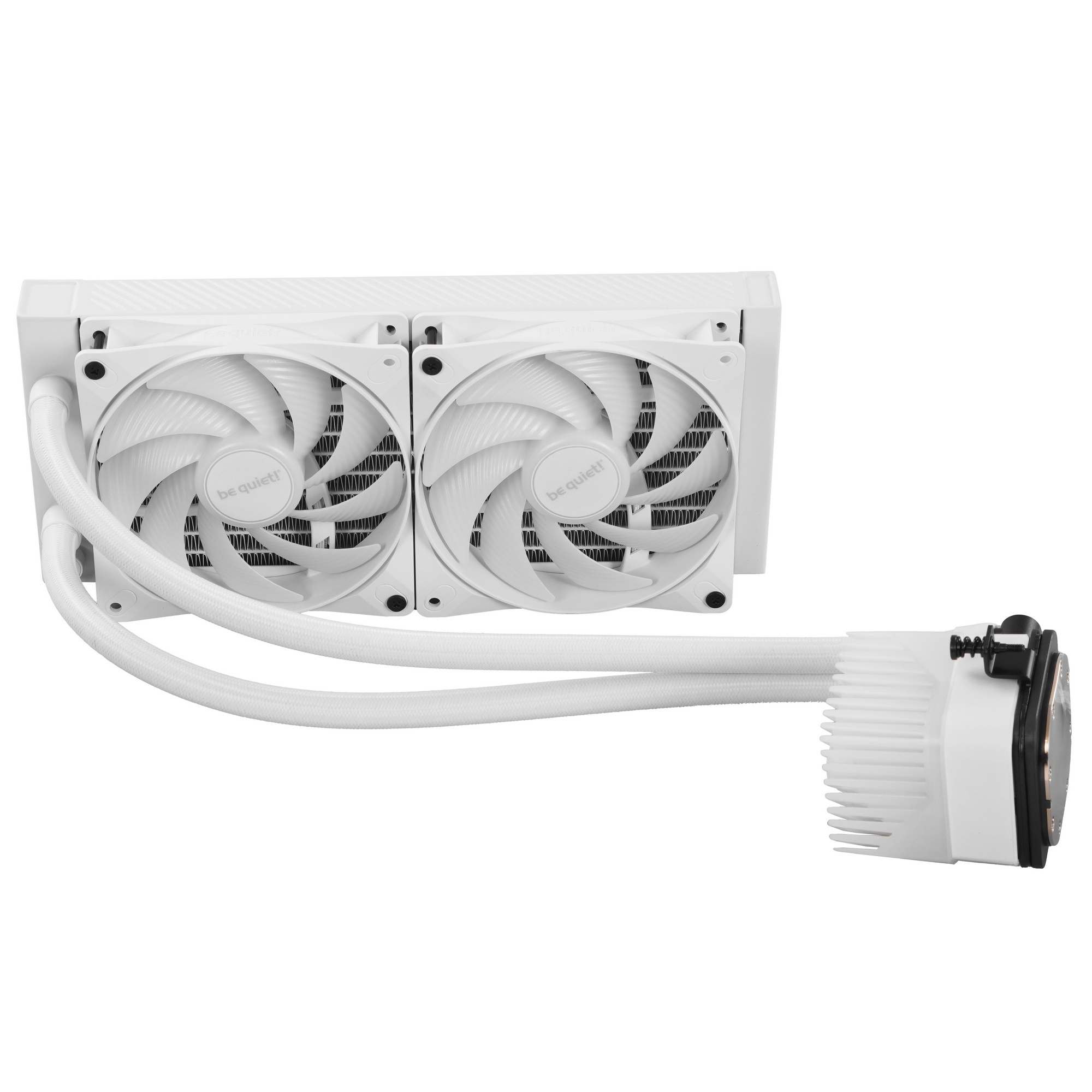 Водяное охлаждение для процессора be quiet! LIGHT LOOP 240mm white (250W, 240mm, White, ARGB/ Fans: