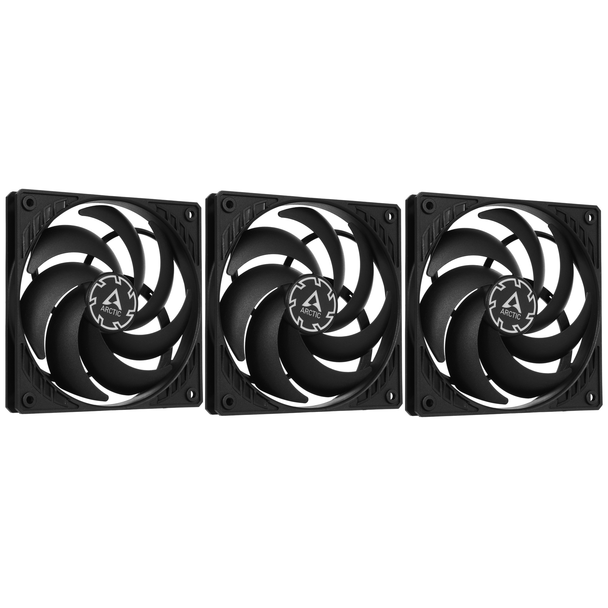 Вентилятор корпусной ARCTIC P12 SLIM PWM PST -3 Pack  (ACFAN00275A)