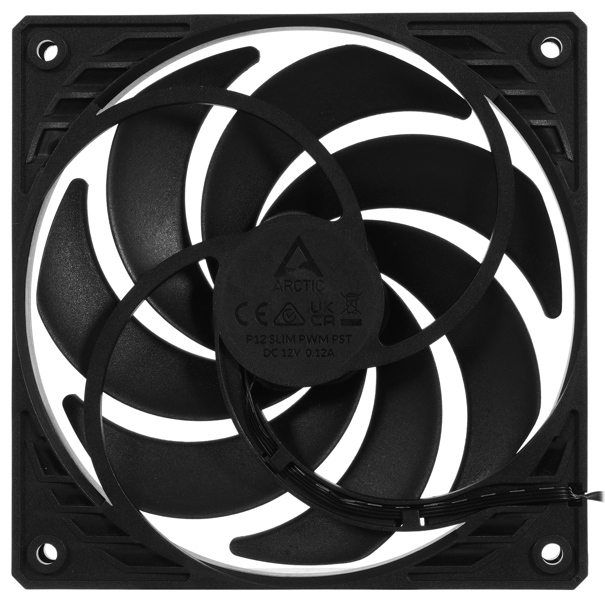 Вентилятор корпусной ARCTIC P12 SLIM PWM PST -3 Pack  (ACFAN00275A)