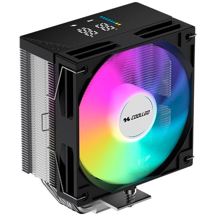 Вентилятор для процессора Coolleo CPU Cooler Etian CL-P50i-DIG-ARGB Intel: LGA 115X/1200/1700/1851 A