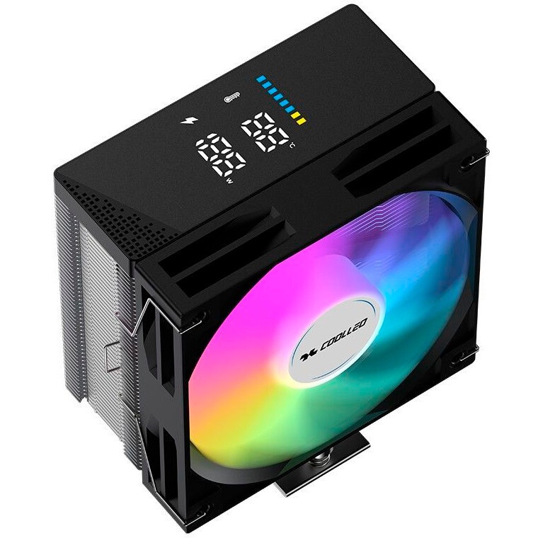 Вентилятор для процессора Coolleo CPU Cooler Etian CL-P50i-DIG-ARGB Intel: LGA 115X/1200/1700/1851 A