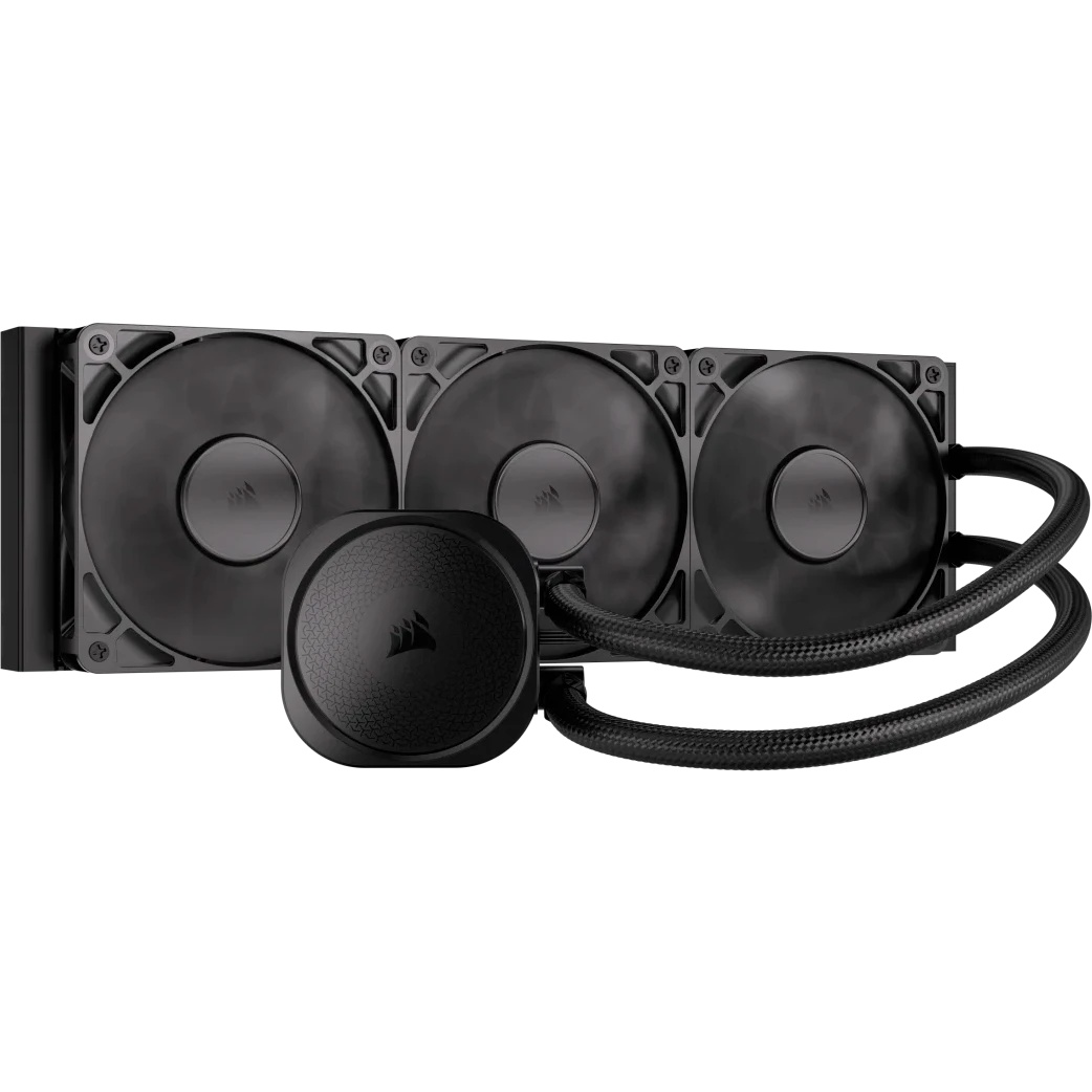 Система жидкостного охлаждения Water Cooling System Corsair NAUTILUS 360 ARGB (360mm, Black, Fans: 3