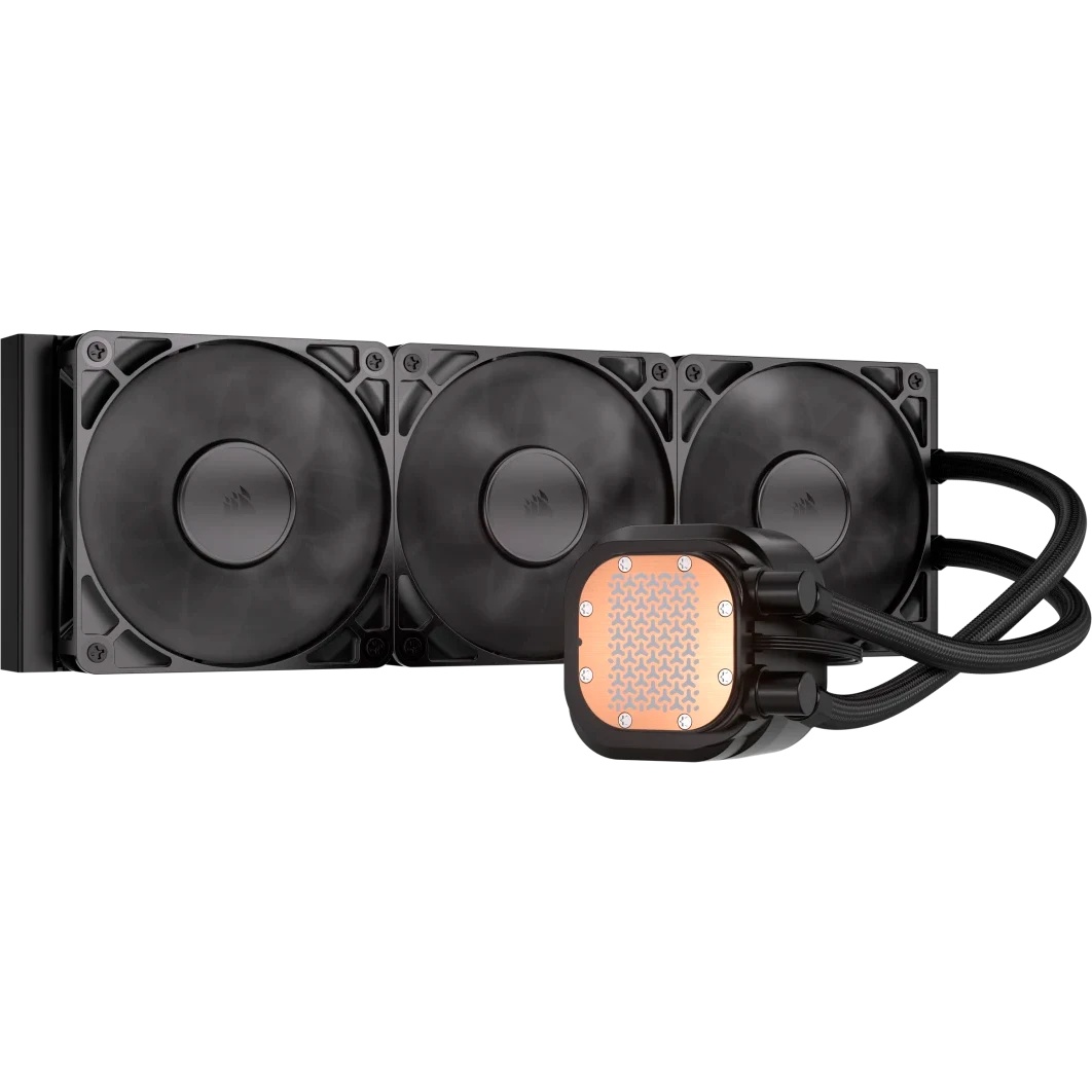 Система жидкостного охлаждения Water Cooling System Corsair NAUTILUS 360 ARGB (360mm, Black, Fans: 3