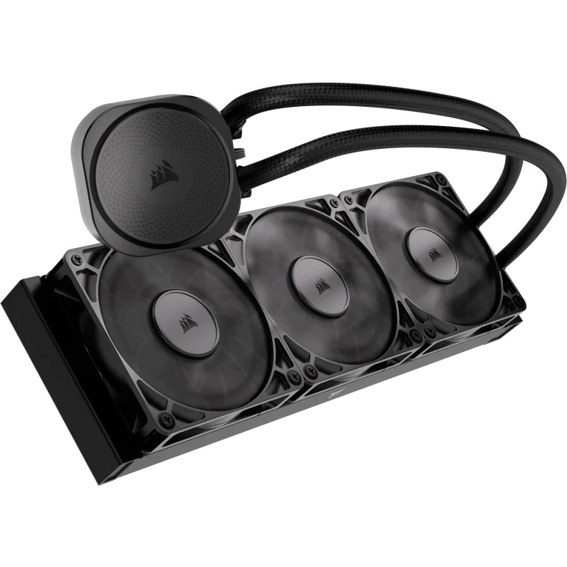Система жидкостного охлаждения Water Cooling System Corsair NAUTILUS 360 ARGB (360mm, Black, Fans: 3