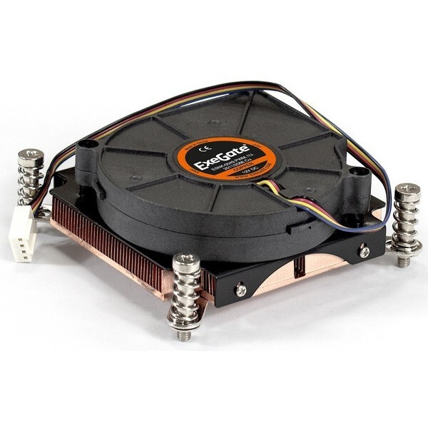 Кулер PCCooler E80 серебристый 75мм алюминий 2200rpm 22db 3-pin 65W