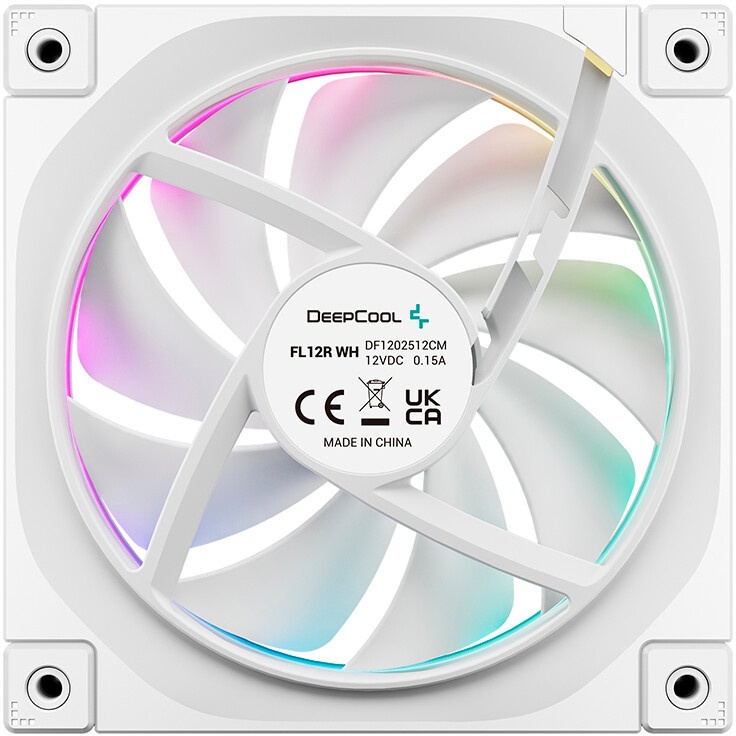 Вентилятор для корпуса Deepcool CG530 FAN BK (PWM, ARGB, черный, 800-1600об/мин, 120мм) Bulk