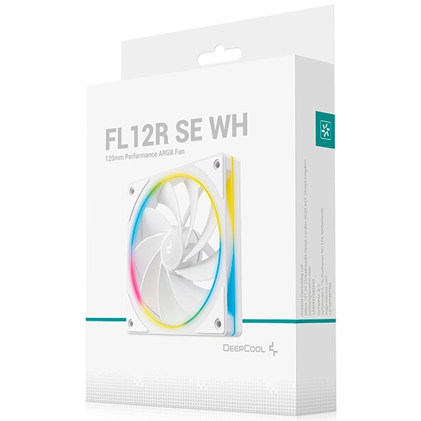 Вентилятор для корпуса Deepcool CG530 FAN BK (PWM, ARGB, черный, 800-1600об/мин, 120мм) Bulk