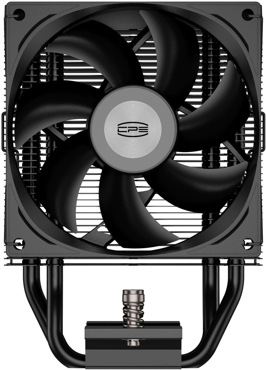 Устройство охлаждения(кулер) PcCooler R300 BK Soc-AM5/AM4/1200/1700/1851 черный 4-pin 18-30dB Al+Cu
