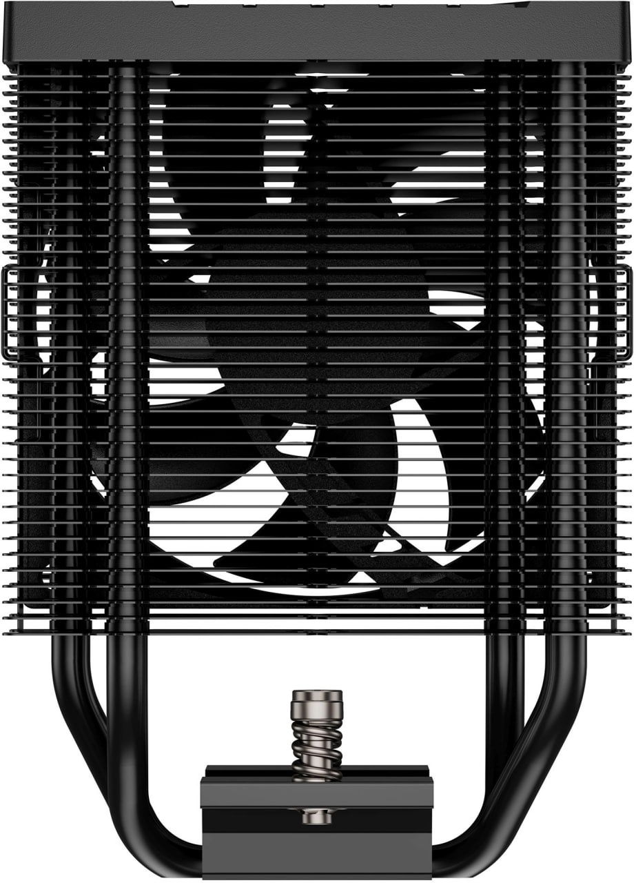 Устройство охлаждения(кулер) PcCooler R300 BK Soc-AM5/AM4/1200/1700/1851 черный 4-pin 18-30dB Al+Cu