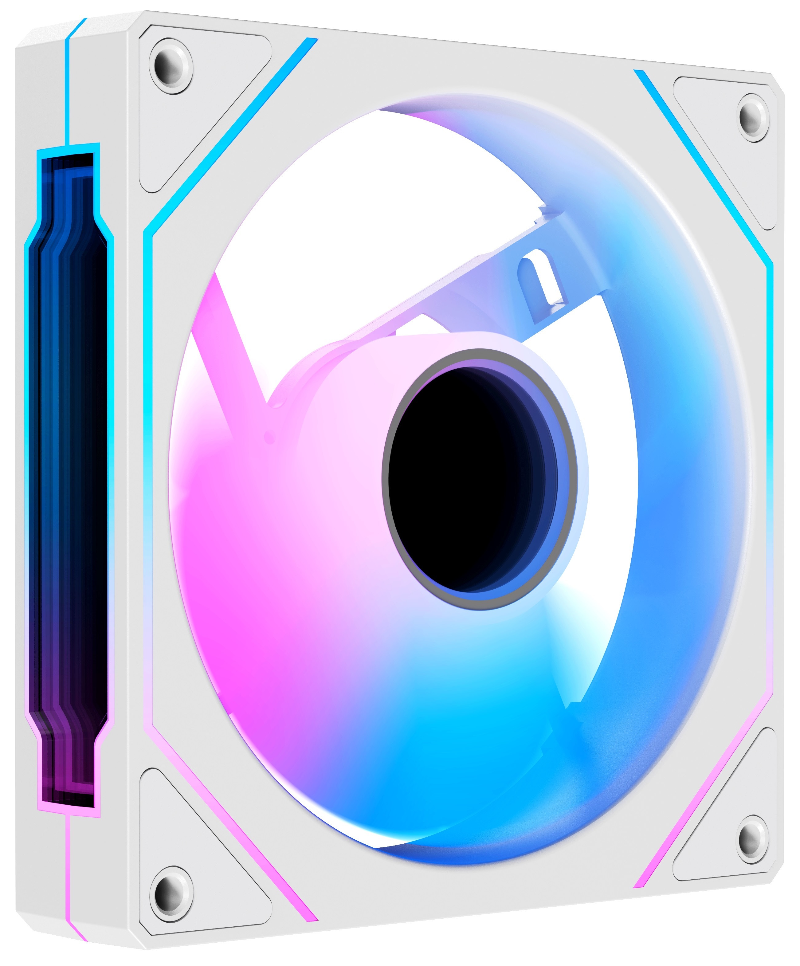 Вентилятор для корпуса Ocypus Gamma F12 ARGB REVERSE BLADE WH (Gamma-F12-WH1AM01X-GL)