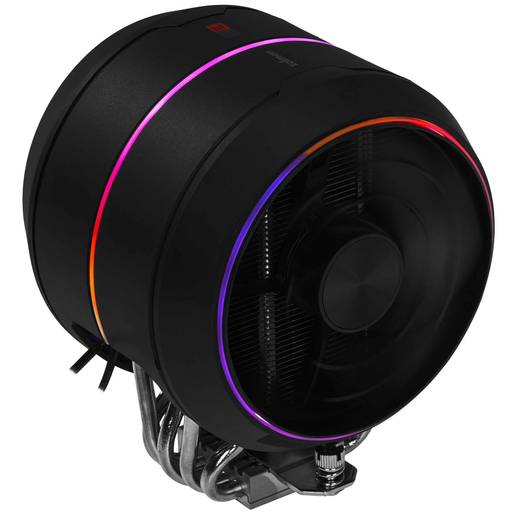 Кулер для процессора ZALMAN ZET5 BLACK, 5 HEAT PIPES, 4-PIN PWM, 600-2000 RPM, 30.4 DBA MAX, HYDRO B