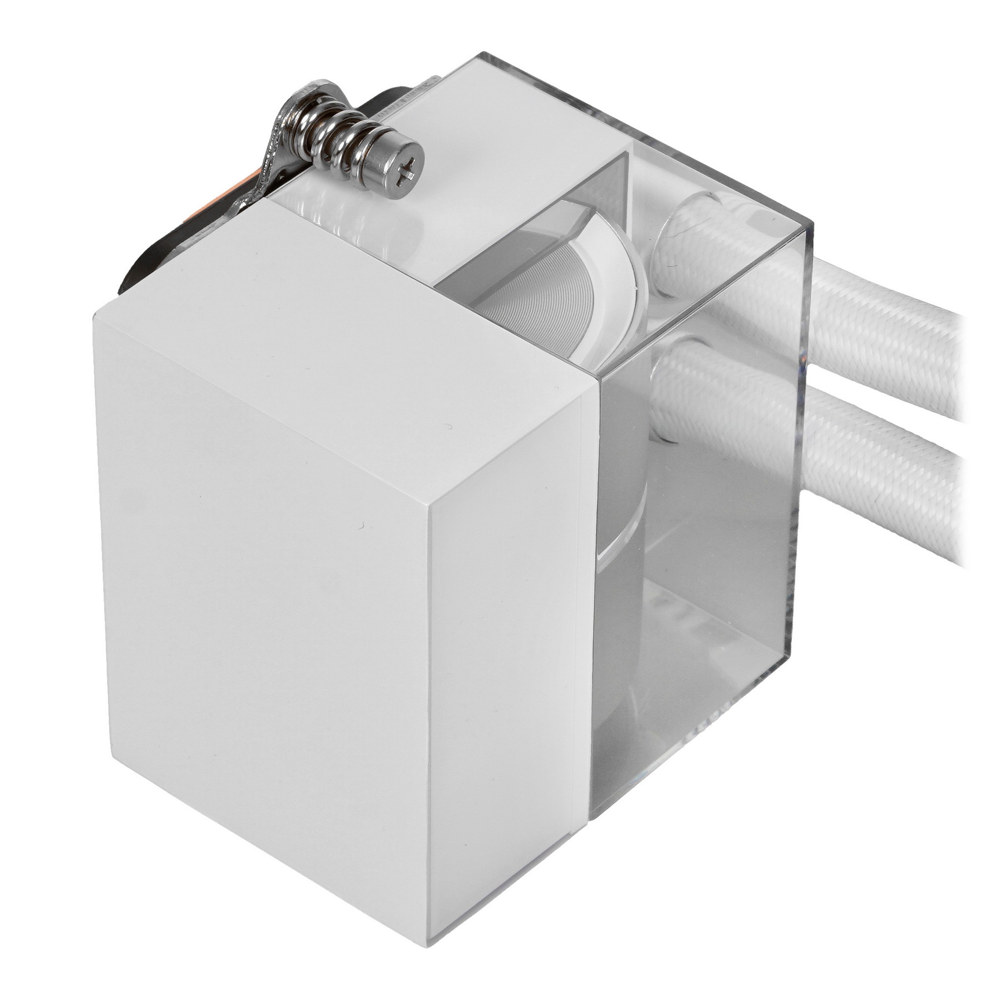 Система водяного охлаждения PcCooler DS360 WH Soc-AM5/AM4/1200/1700/1851 белый 4-pin Al LCD 300W Ret