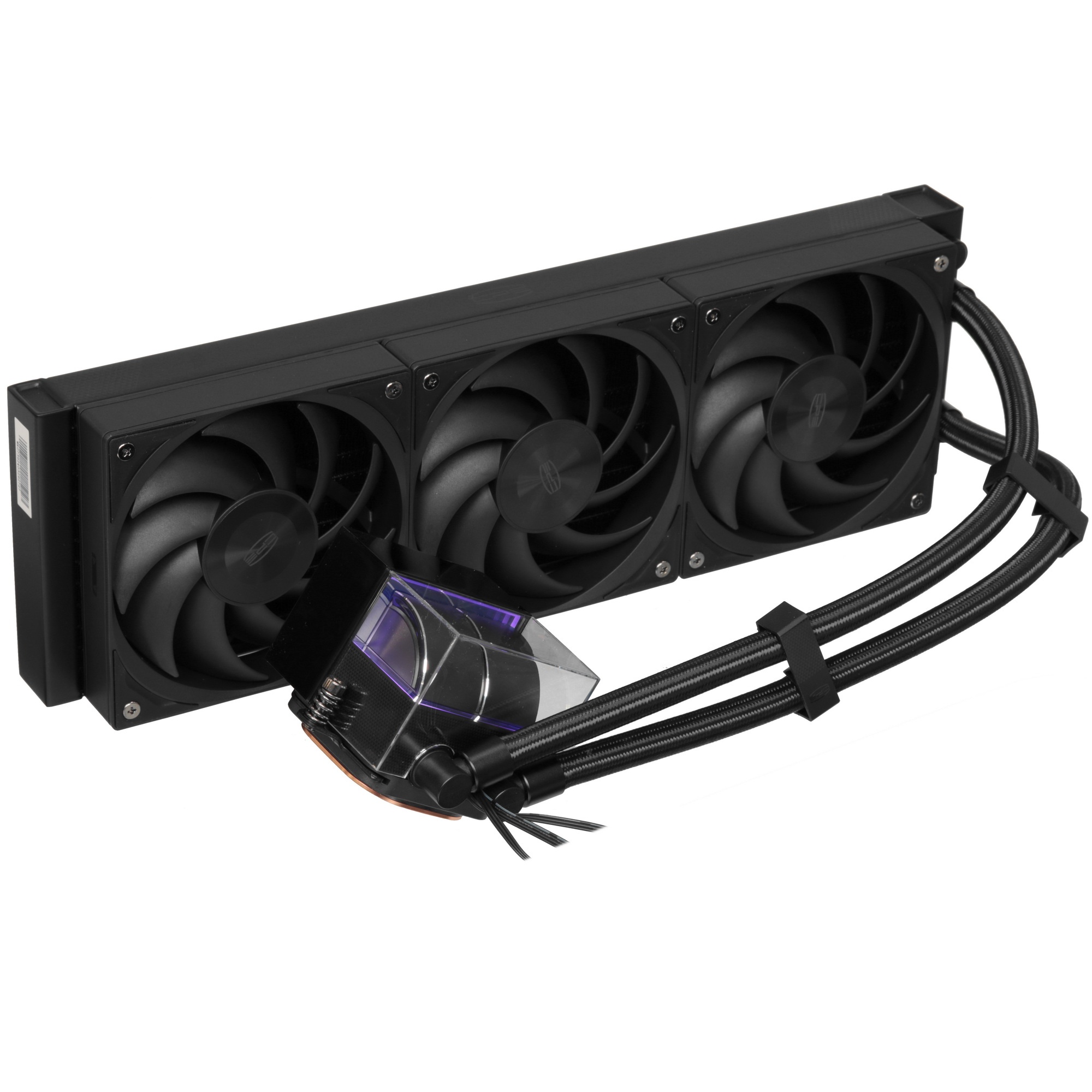 Система охлаждения/ PCCooler DS360 BK (310W, 360mm, LED temp., Black, ARGB Pump/ Fans: 3x120mm, 86.7