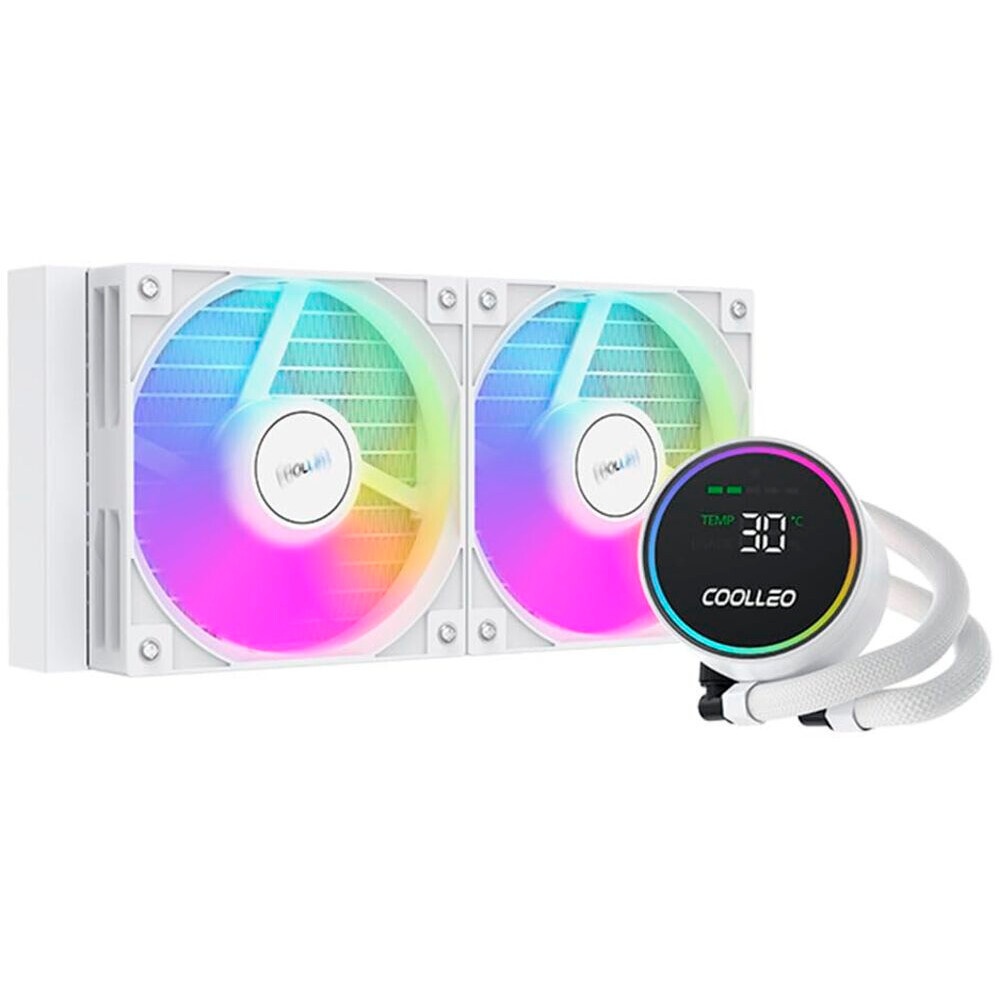 Жидкостная система охлаждения Coolleo ICE Fairy DIG 240 LITE WH (DIG-240-LITE-WH)