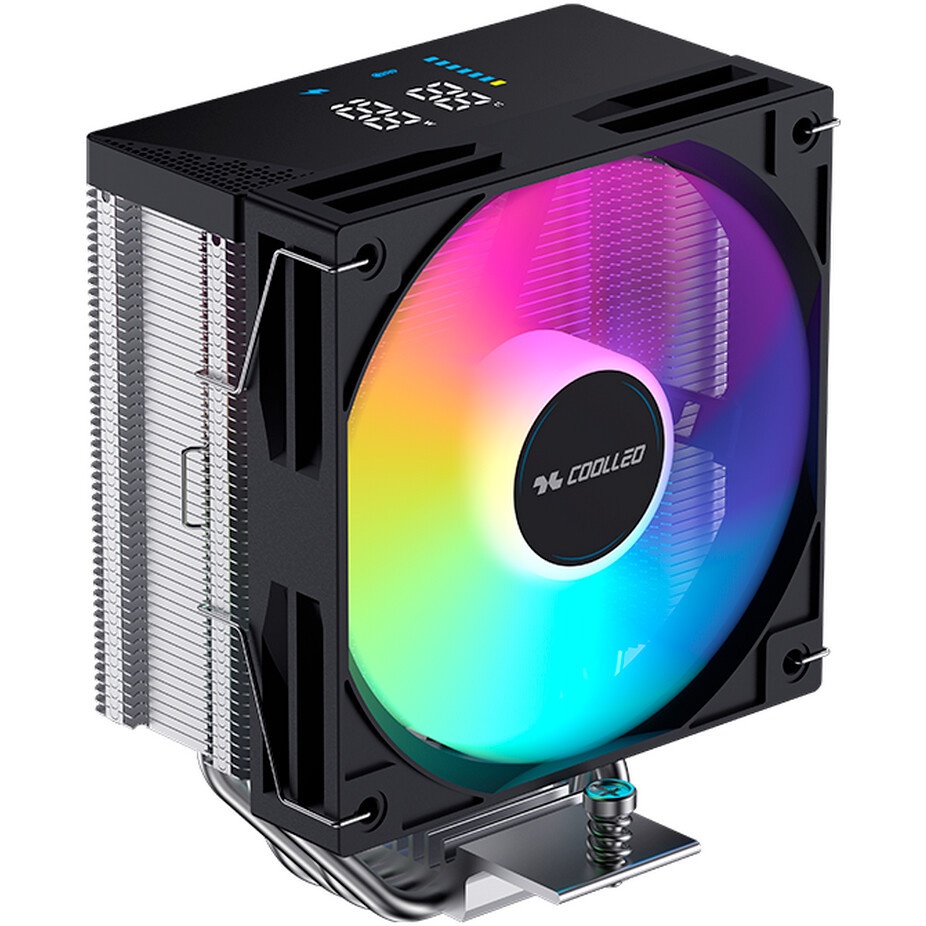 Вентилятор для процессора Coolleo CPU Cooler CL-B40-DIG-ARGB V2 Intel: LGA 115X/1200/1700/1851 AMD: