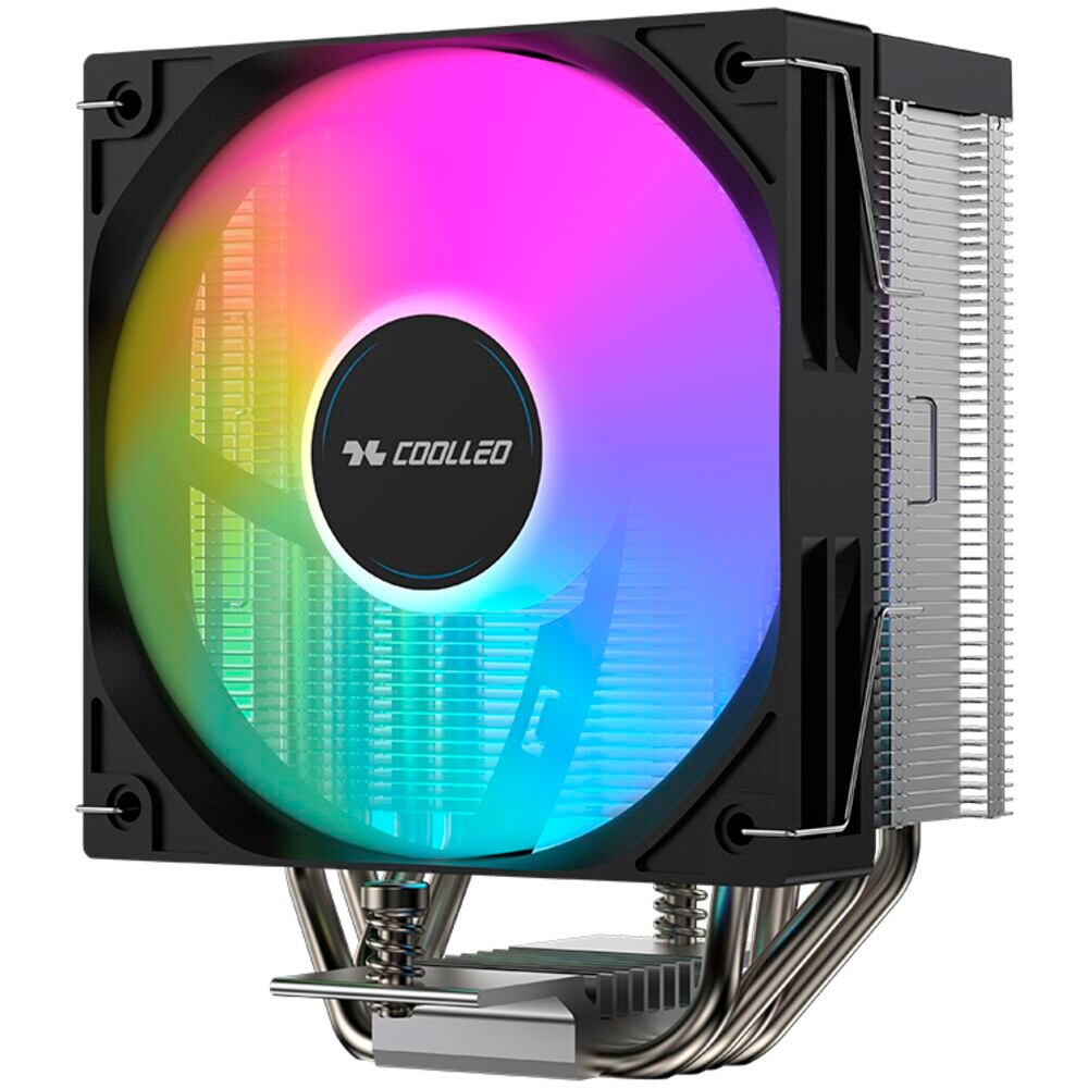 Вентилятор для процессора Coolleo CPU Cooler CL-B40-DIG-ARGB V2 Intel: LGA 115X/1200/1700/1851 AMD: