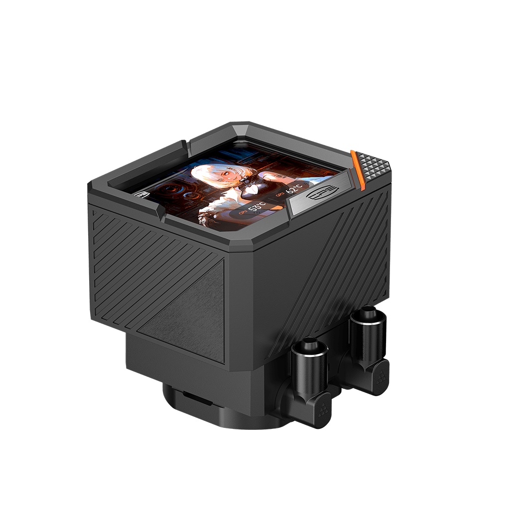 Система жидкостного охлаждения Water Cooling System PCCooler GT360 ARGB Display BK (310W, 360mm, LED