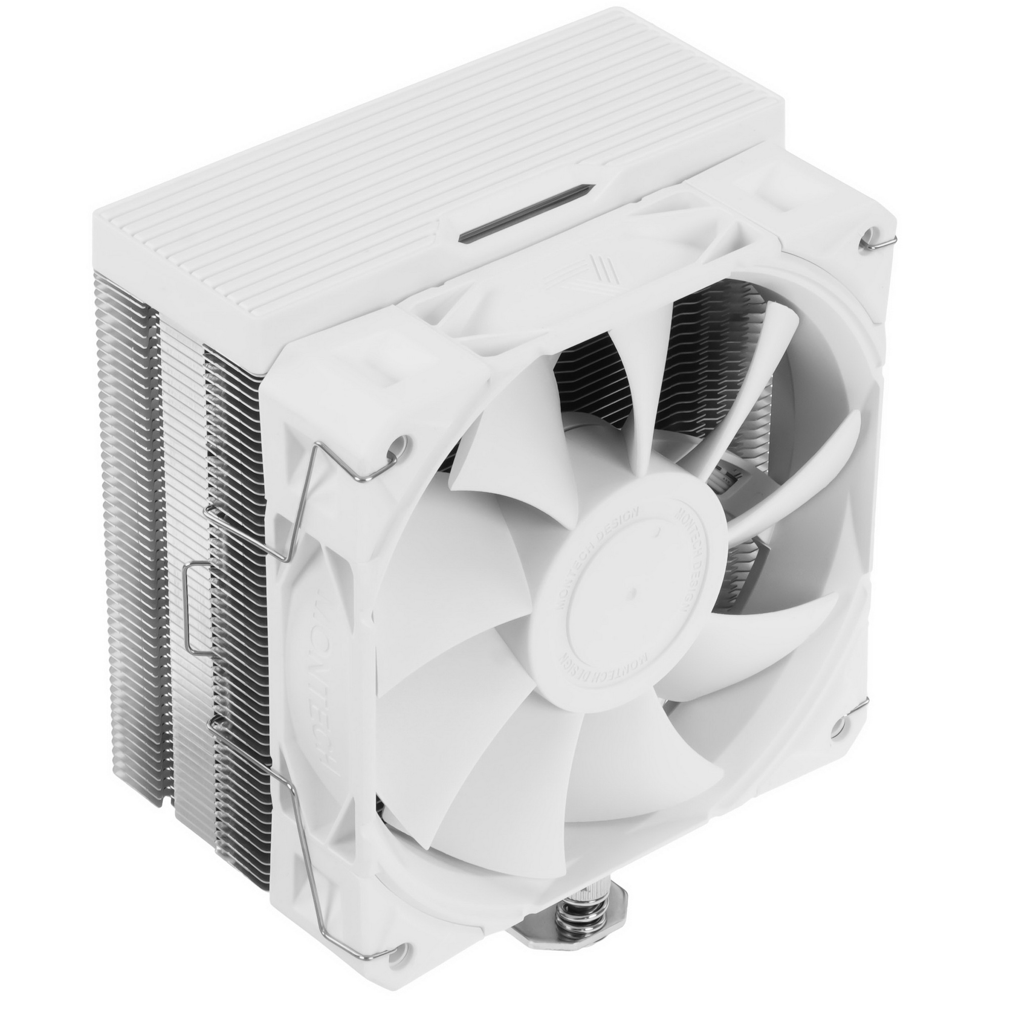 Устройство охлаждения(кулер) Montech NX400 Soc-AM5/AM4/1200/1700/1851 белый 4-pin 34.17dB Al+Cu 220W