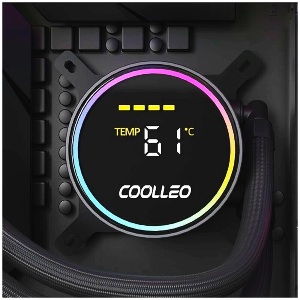 Жидкостная система охлаждения Coolleo ICE Fairy DIG 360 LITE BK (DIG-360-LITE-BK)