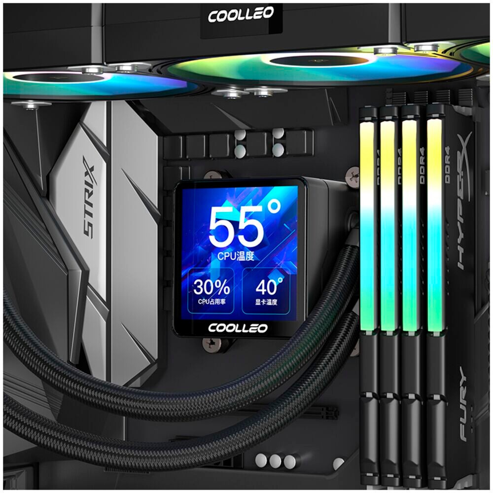 Жидкостная система охлаждения Coolleo ICE Fairy DIG 360 LITE BK (DIG-360-LITE-BK)
