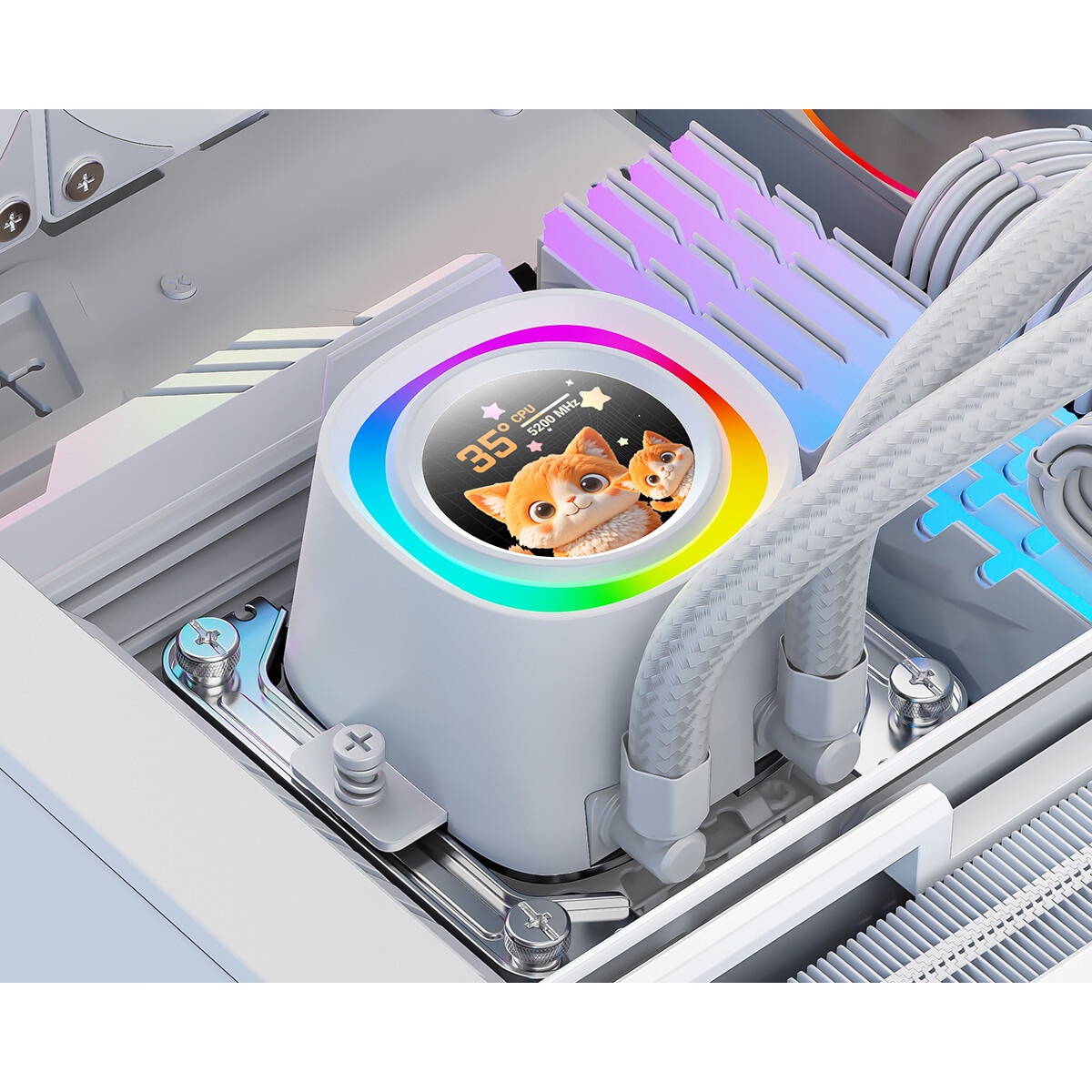 Жидкостная система охлаждения Coolleo ICE Fairy DIG 360 LITE BK (DIG-360-LITE-BK)