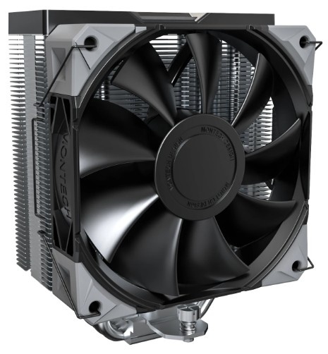 Устройство охлаждения(кулер) Montech NX400 Soc-AM5/AM4/1200/1700/1851 черный 4-pin 34.17dB Al+Cu 220