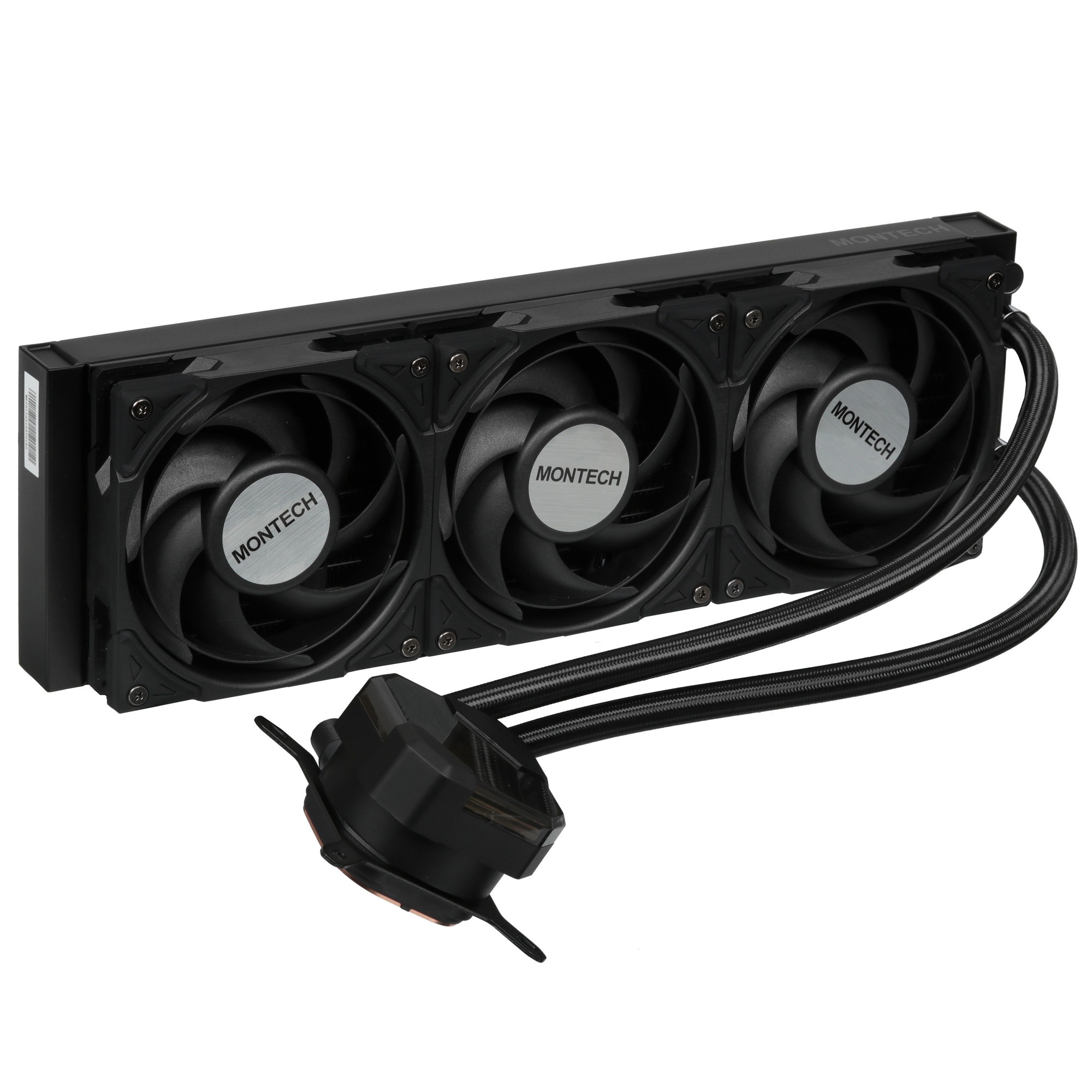 Система водяного охлаждения Montech HyperFlow Silent 360 Soc-AM5/AM4/1200/1700/1851 черный 4-pin 24.