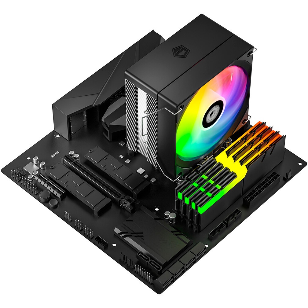 Вентилятор для процессора Coolleo CPU Cooler Etian CL-A40-ARGB Intel: LGA 115X/1200/1700/1851 AMD: A