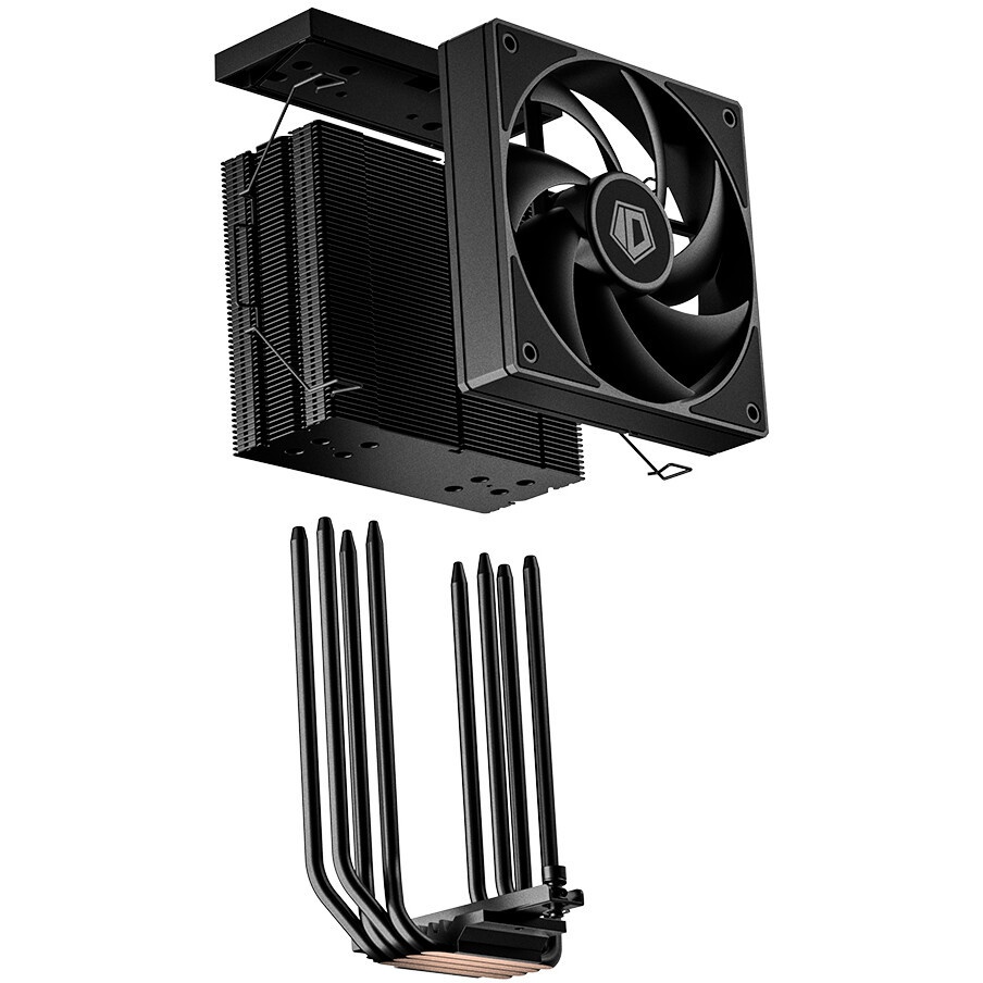 Вентилятор для процессора Coolleo CPU Cooler Etian CL-A40 Intel: LGA 115X/1200/1700/1851 AMD: AM4/AM
