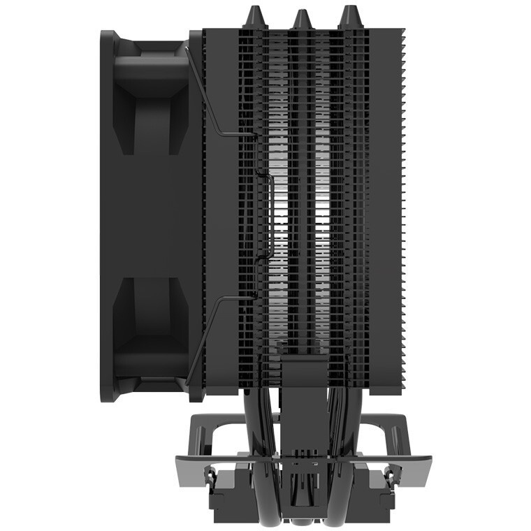 Кулер ZALMAN CNPS4X BLACK, 92mm FAN, 3 HEAT PIPES, 4-PIN PWM, 800-2000 RPM, 29DBA, HYDRO BEARING, LG