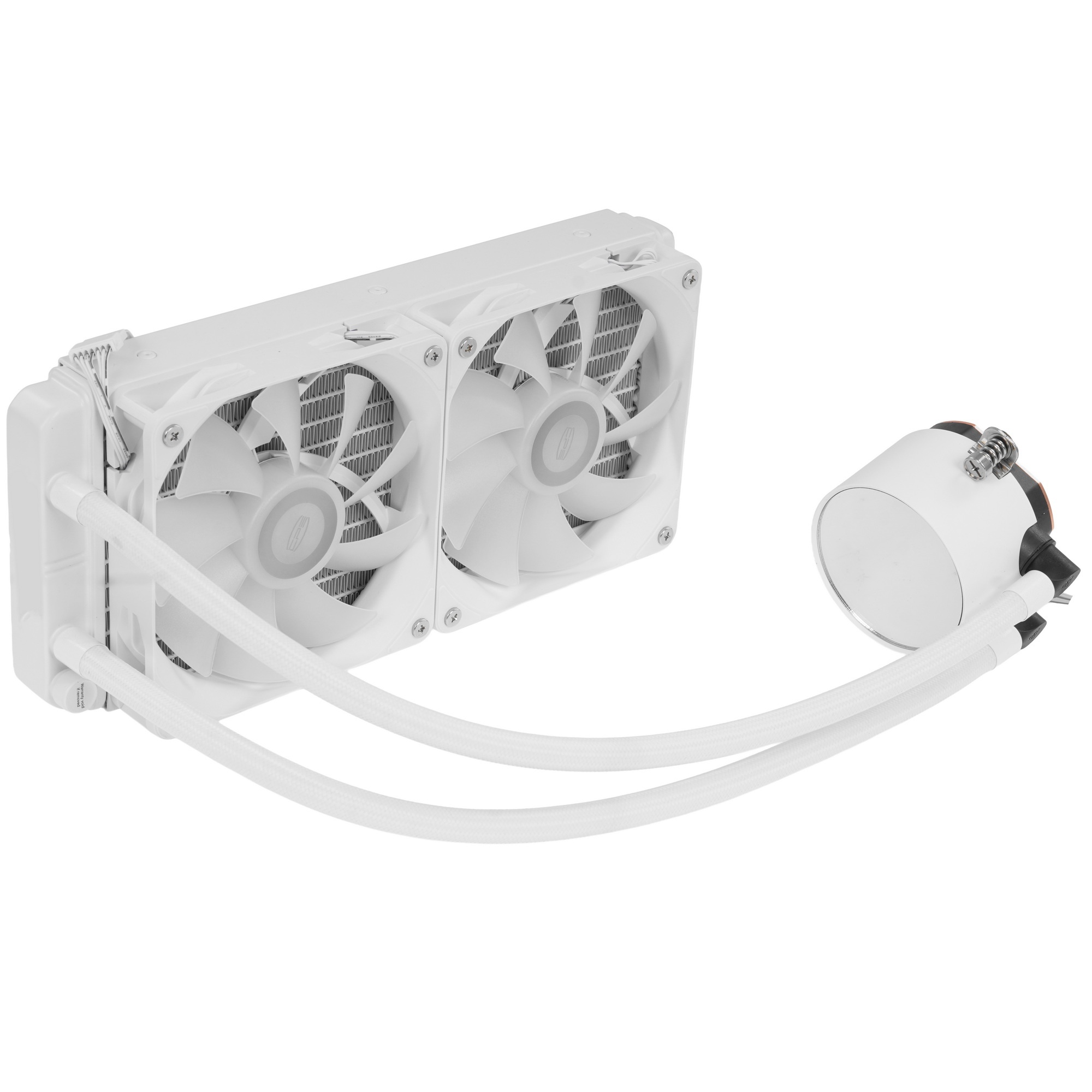 Система охлаждения PCCooler DA240 ARGB WH (270W, 240mm, White, ARGB/ Fans: 2x120mm, 73.6CFM, -dBA, 1