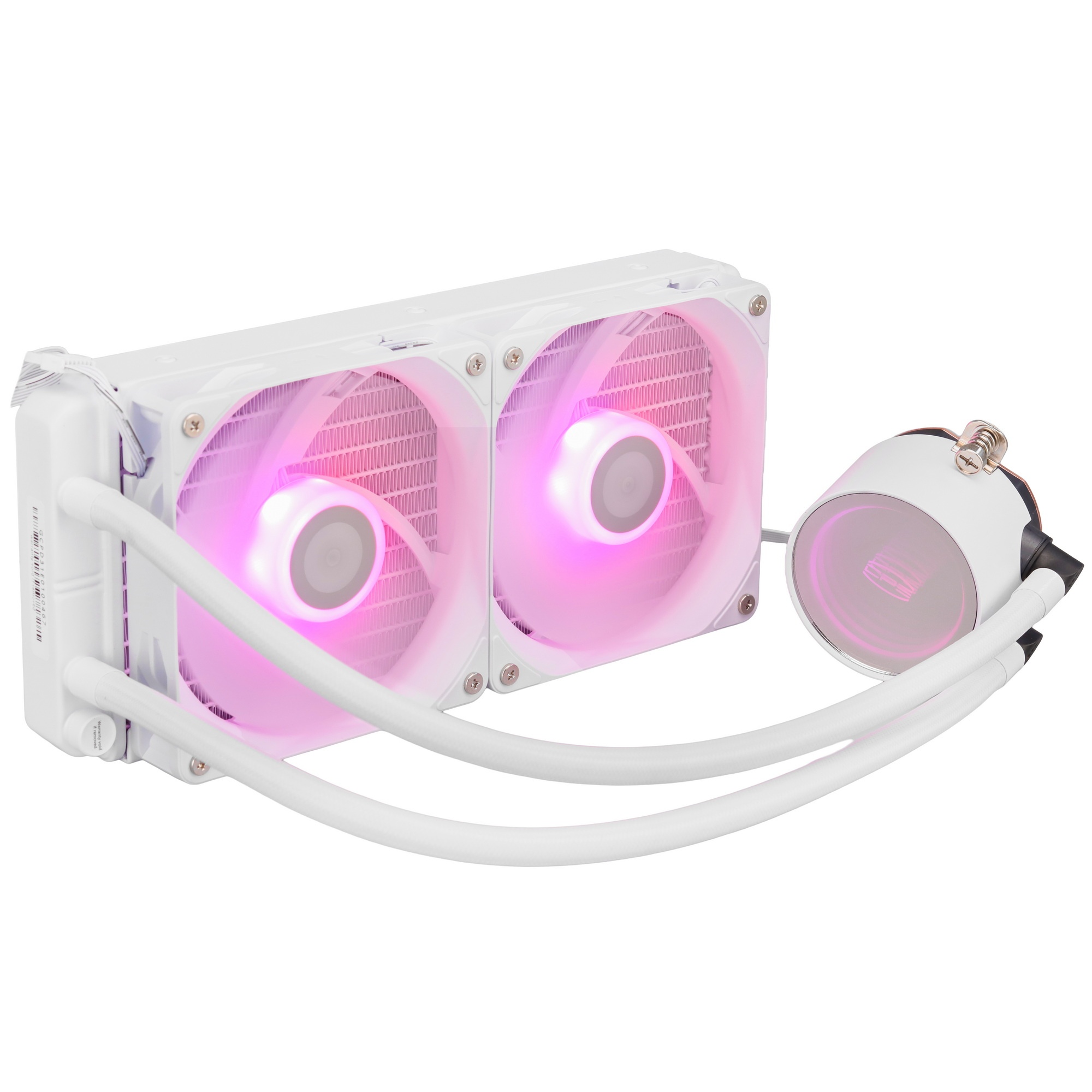 Система охлаждения PCCooler DA240 ARGB WH (270W, 240mm, White, ARGB/ Fans: 2x120mm, 73.6CFM, -dBA, 1