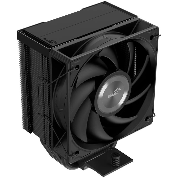 Кулер для процессора SAMA X40 (200W, 4-pin PWM, 133.5mm, 4x6mm, 1x100mm, 50.1CFM, 35.2dBA, 2600RPM,