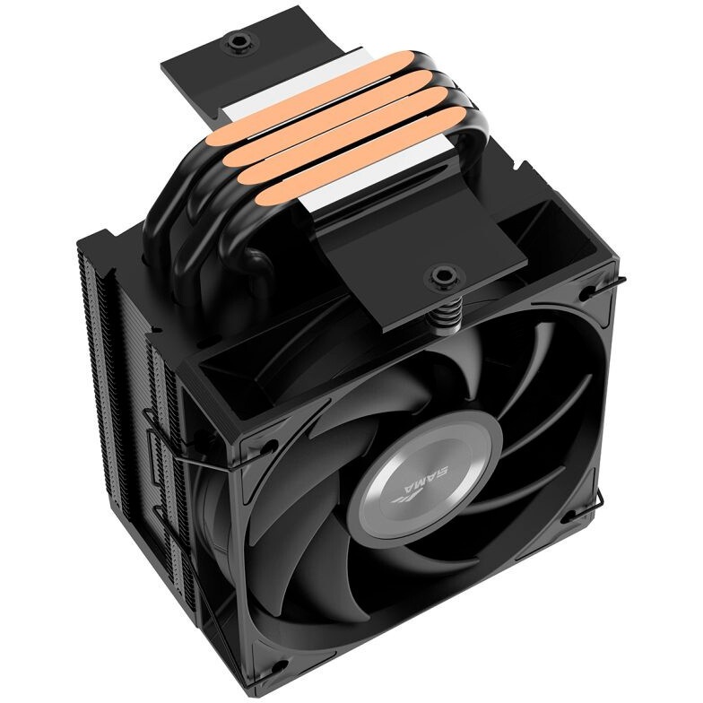Кулер для процессора SAMA X40 (200W, 4-pin PWM, 133.5mm, 4x6mm, 1x100mm, 50.1CFM, 35.2dBA, 2600RPM,