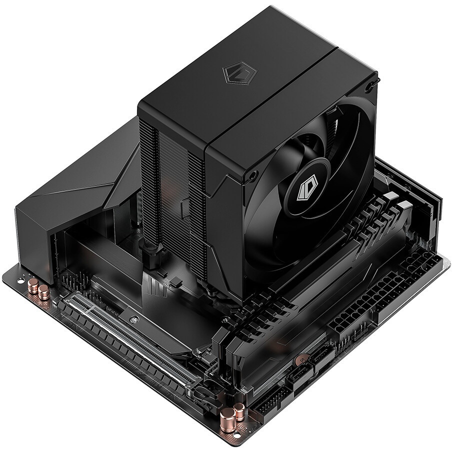 Кулер для процессора SAMA X40 (200W, 4-pin PWM, 133.5mm, 4x6mm, 1x100mm, 50.1CFM, 35.2dBA, 2600RPM,