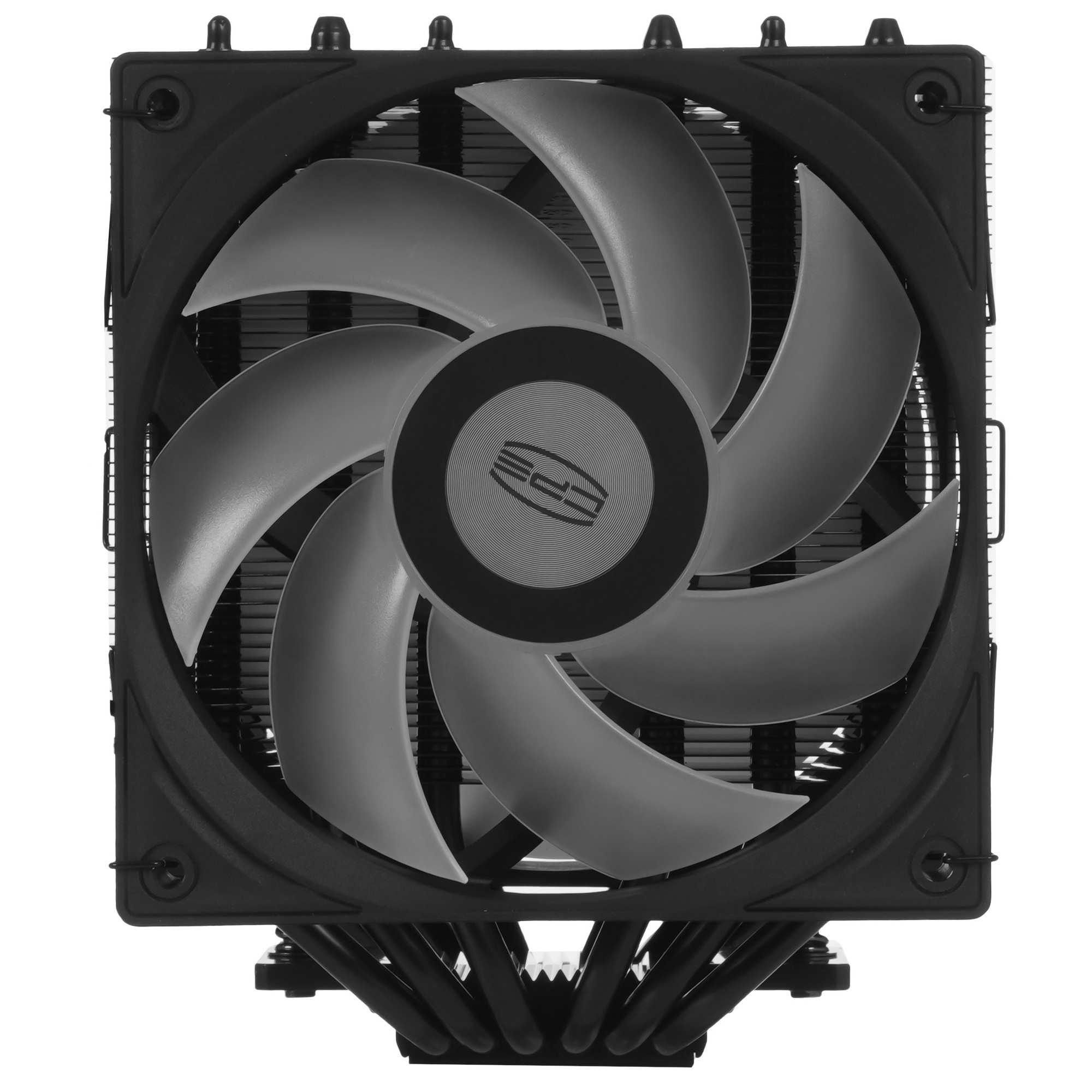 Кулер для процессора/ CPU Cooler PCCooler RT620 ARGB BK (250W, 4-pin PWM, 157mm, Al/Cu, 6x6mm, 2x120
