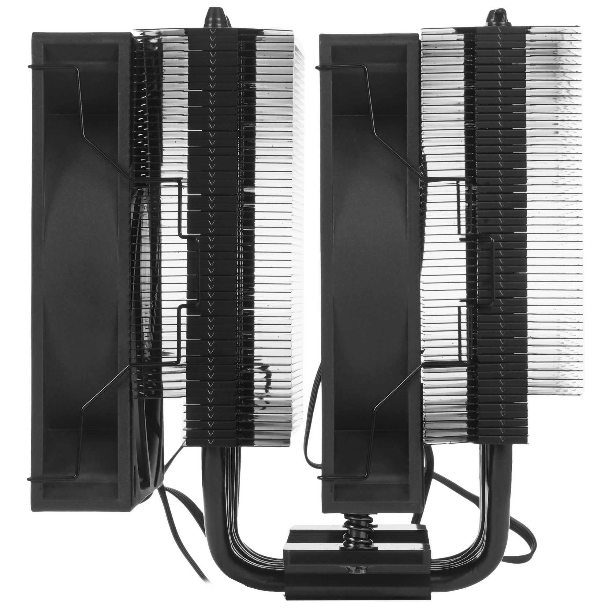 Кулер для процессора/ CPU Cooler PCCooler RT620 ARGB BK (250W, 4-pin PWM, 157mm, Al/Cu, 6x6mm, 2x120