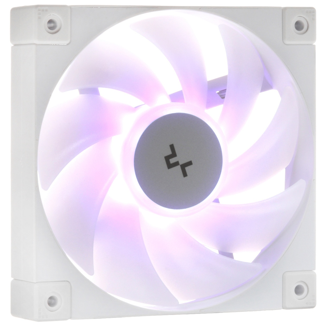 Вентилятор для корпуса DEEPCOOL FD12 белый, 120 мм, 2050 об/мин, 26.9 дБ, 4 pin
