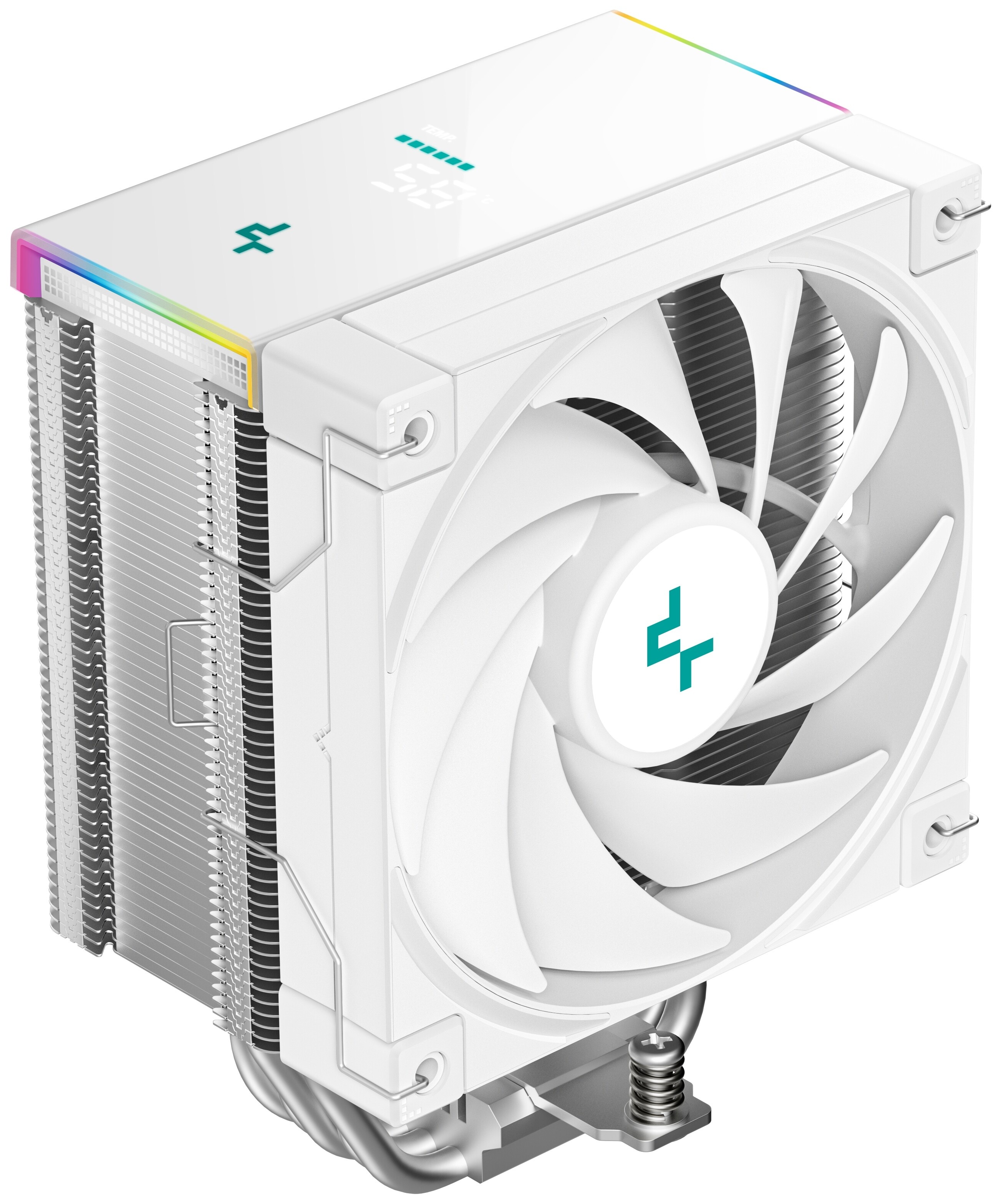 Кулер для процессора DEEPCOOL AK500S DIGITAL SE WH LGA20XX/1700/1200/115X/AM5/AM4 (12шт/кор, TDP 240