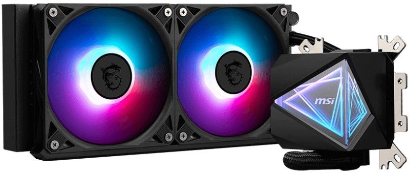 Жидкостная система охлаждения MSI MAG CORELIQUID I240 2x ARGB Gen2 Fan, ARGB Gen2 Block, Color Box