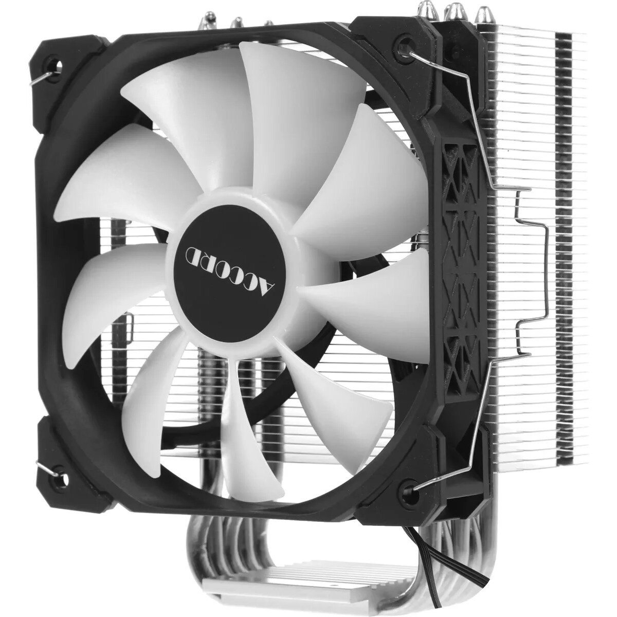 Устройство охлаждения(кулер) Accord ACC-5P12PRO ARGB Soc-AM5/AM4/1200/1700/1851 серебристый/черный 4