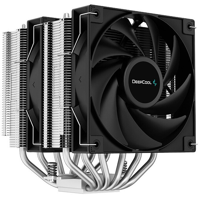 Кулер Deepcool AG620 R-AG620-BKNNMN-G-1 серебристый/черный 120мм алюминий+медь 1850rpm 29.4db 260W 1