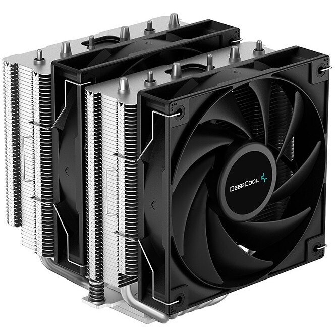 Кулер Deepcool AG620 R-AG620-BKNNMN-G-1 серебристый/черный 120мм алюминий+медь 1850rpm 29.4db 260W 1