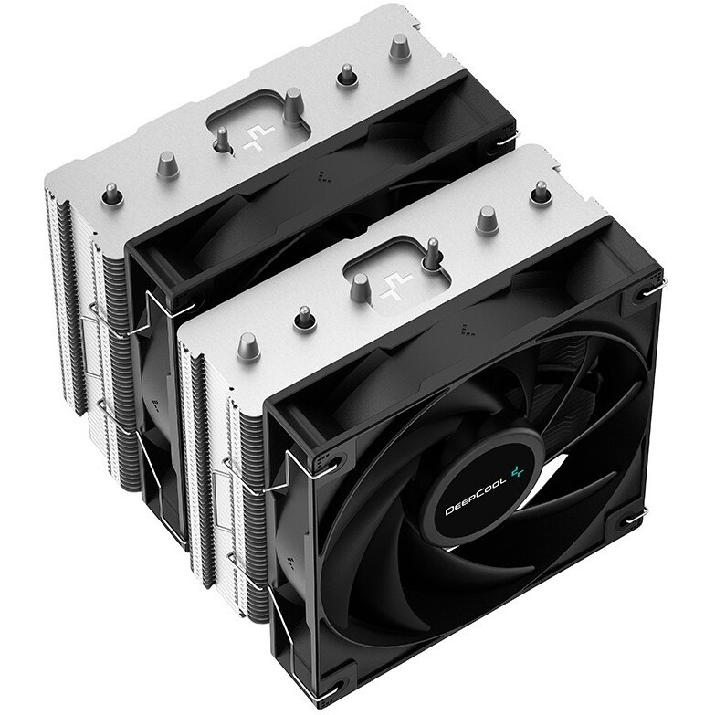 Кулер Deepcool AG620 R-AG620-BKNNMN-G-1 серебристый/черный 120мм алюминий+медь 1850rpm 29.4db 260W 1