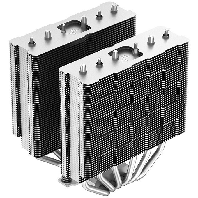Кулер Deepcool AG620 R-AG620-BKNNMN-G-1 серебристый/черный 120мм алюминий+медь 1850rpm 29.4db 260W 1