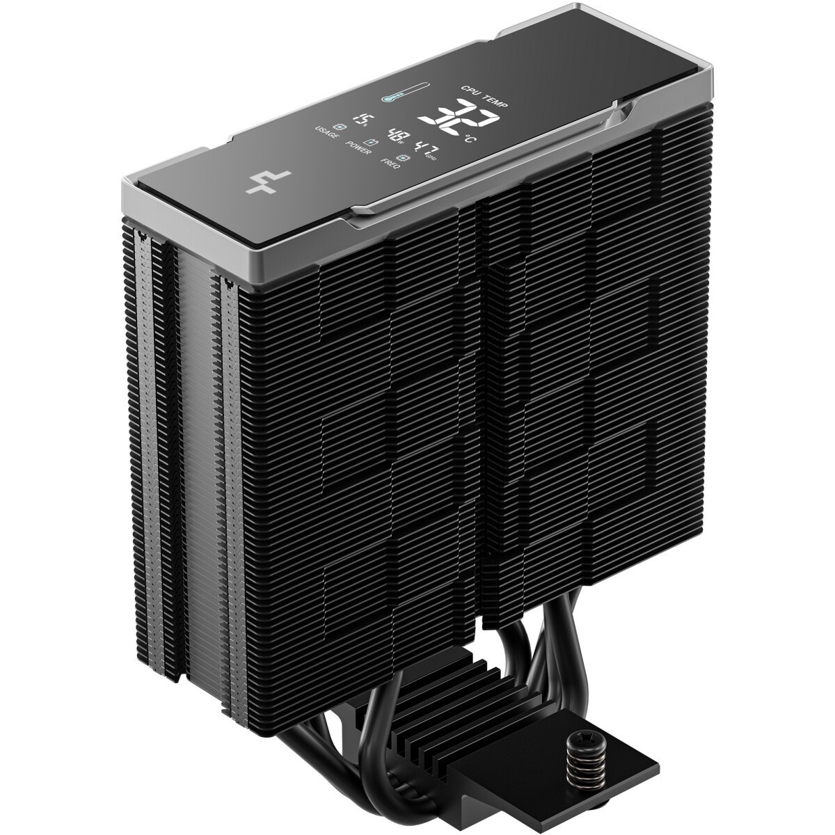 Кулер Deepcool AG620 R-AG620-BKNNMN-G-1 серебристый/черный 120мм алюминий+медь 1850rpm 29.4db 260W 1