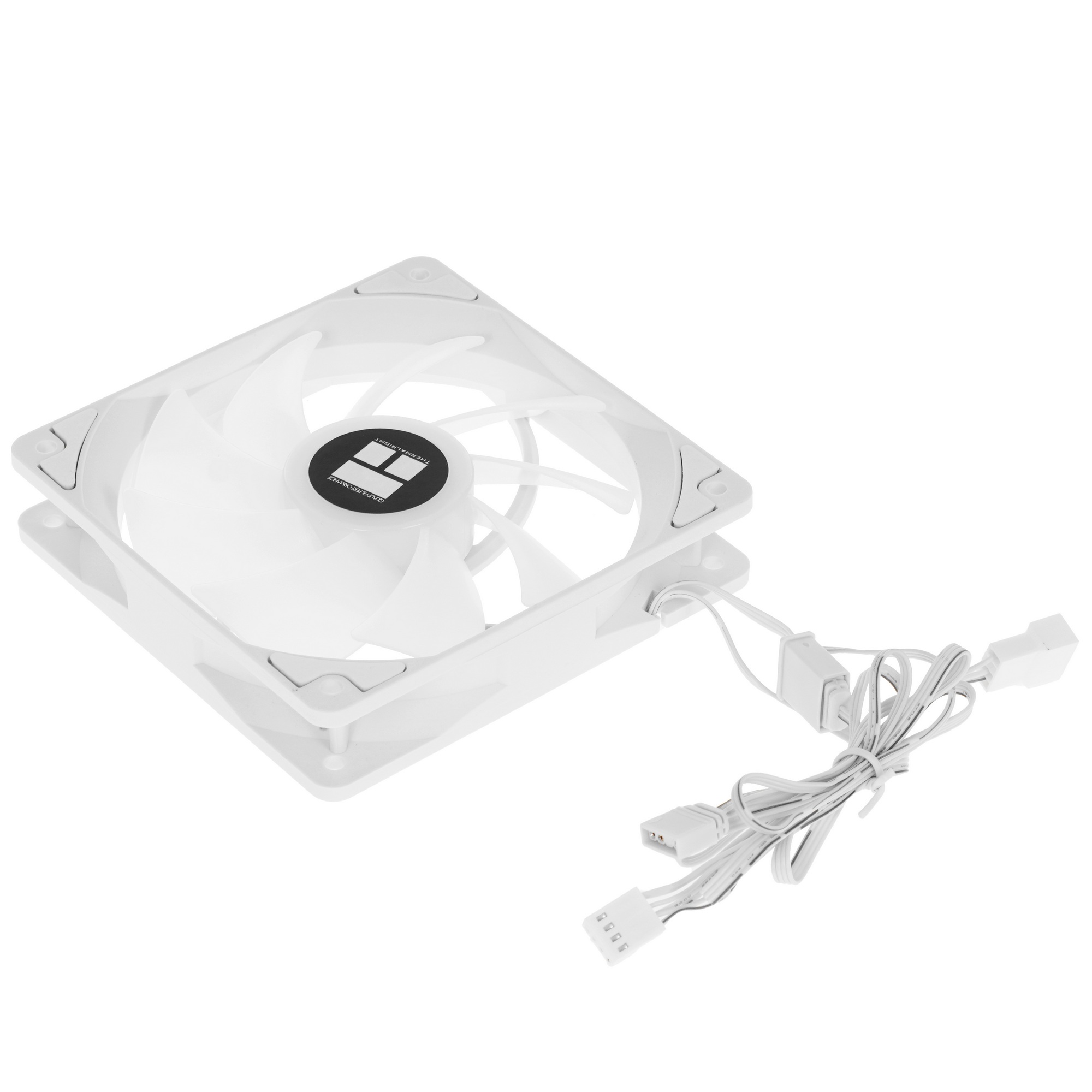 Кулер для корпуса Thermalright TL-C12CW-S (120x120x25mm, 4-pin PWM, ARGB, 66.17CFM, 25.6dBA, 1550RPM