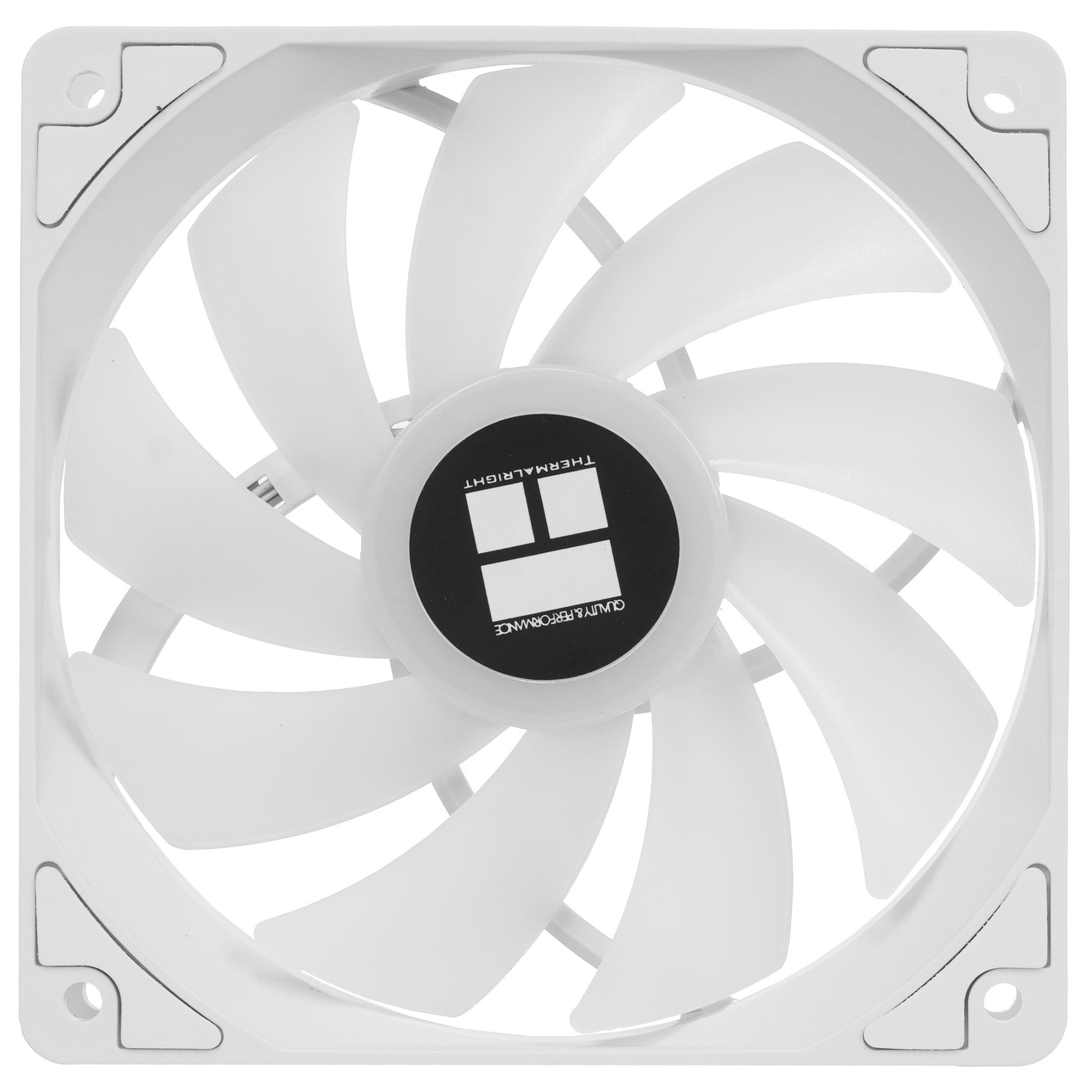 Кулер для корпуса Thermalright TL-C12CW-S (120x120x25mm, 4-pin PWM, ARGB, 66.17CFM, 25.6dBA, 1550RPM